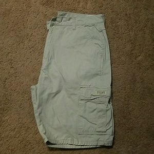 Light Khaki cargo shorts